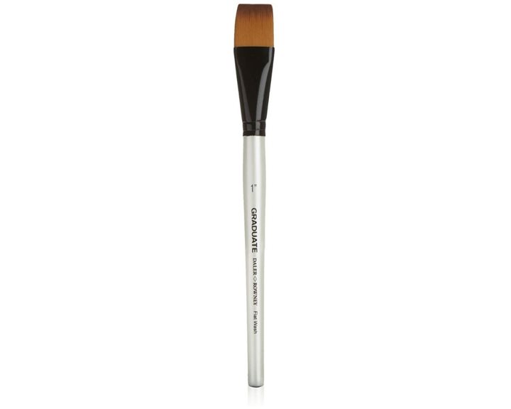 Πινέλο Graduate Daler Rowney Synthetic Flat Wash 1