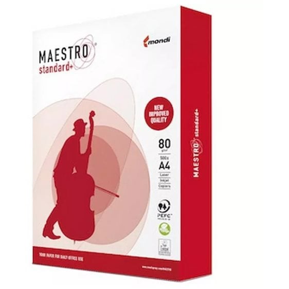Χαρτί Φωτοτυπικό Α4 Maestro 80gr. Λευκό 500φ.