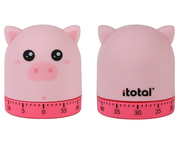 itotal Χρονόμετρο 6x6x5cm Pig XL2538