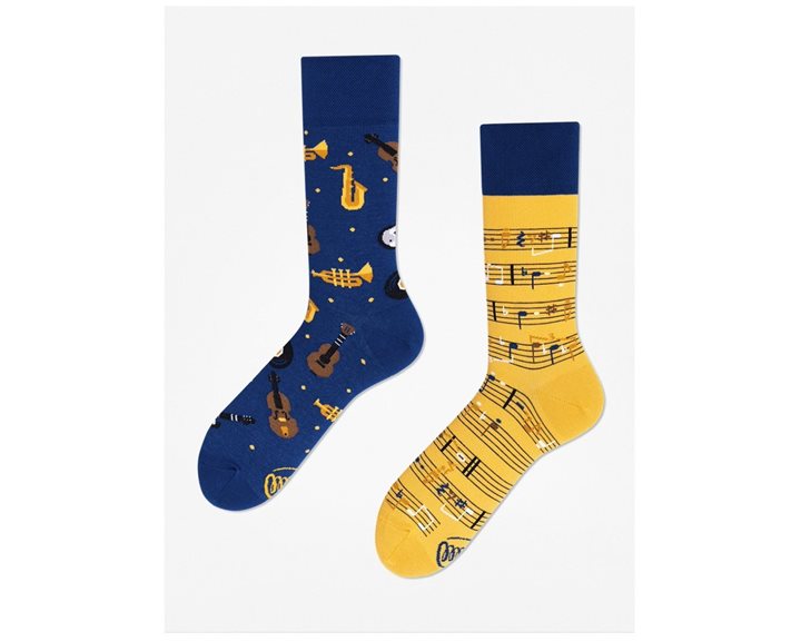 Many Mornings Socks Κάλτσες Music Notes EU: 39-42