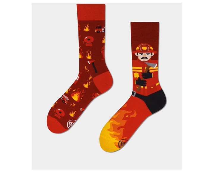 Many Mornings Socks Κάλτσες The Fireman EU: 39-42