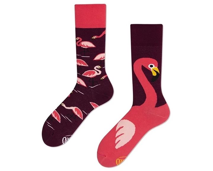 Many Mornings Socks Κάλτσες Pink Flamingo EU: 39-42