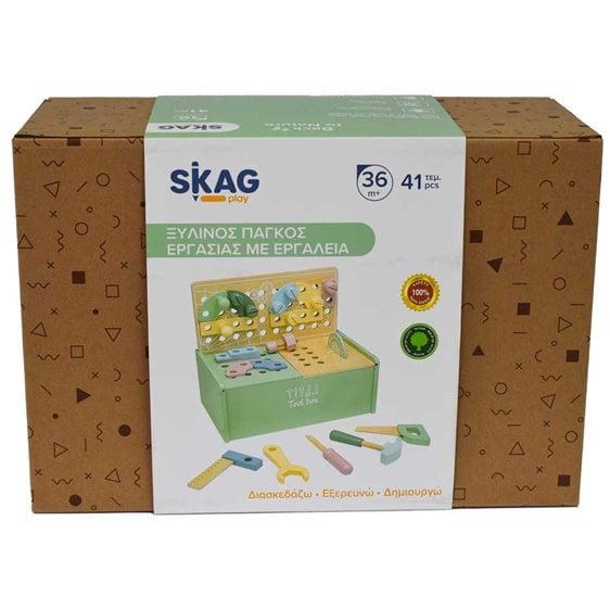 Skag Ξύλινος Πάγκος Εργασίας με Εργαλεία