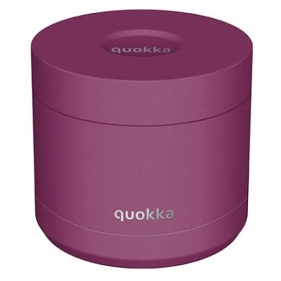 Quokka Θερμός Δοχείο Φαγητού Stainless Steel Whim Burgundy 600ml - 40362