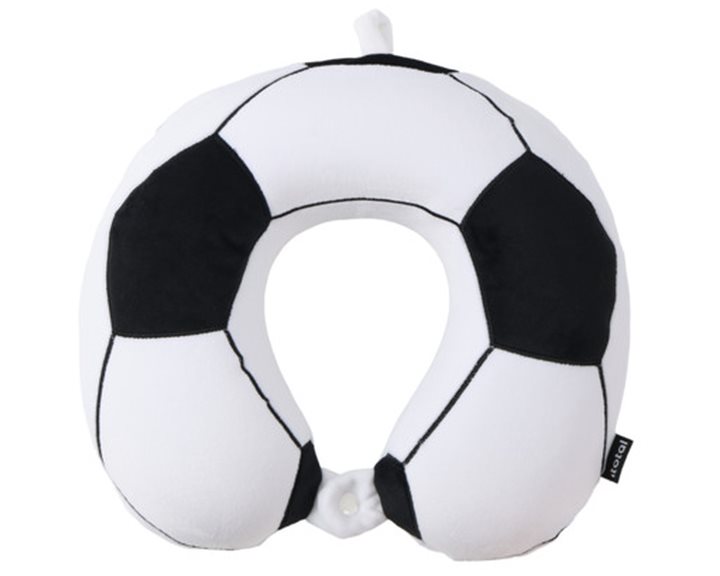 itotal Μαξιλάρι Ταξιδίου 33χ30χ10cm Football XL2184P