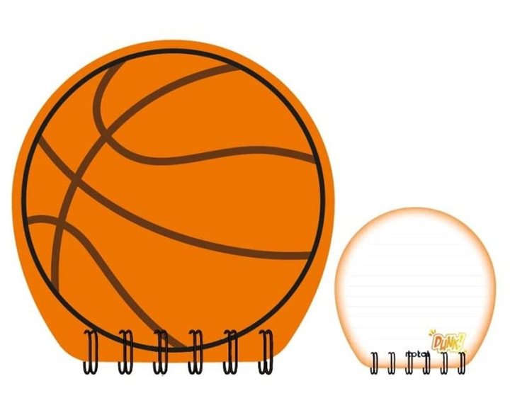 itotal Μπλοκάκι Σπιράλ 80φ. Sport 12x12cm Basket