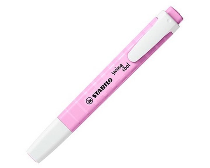 Μαρκαδόρος Υπογράμμισης Stabilo Swing Cool Pastel 275/158-8 Frozen Fucsia