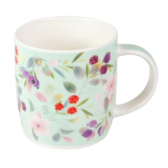 Turnowsky Κούπα Πορσελάνης 350ml Green Blissful Blossom
