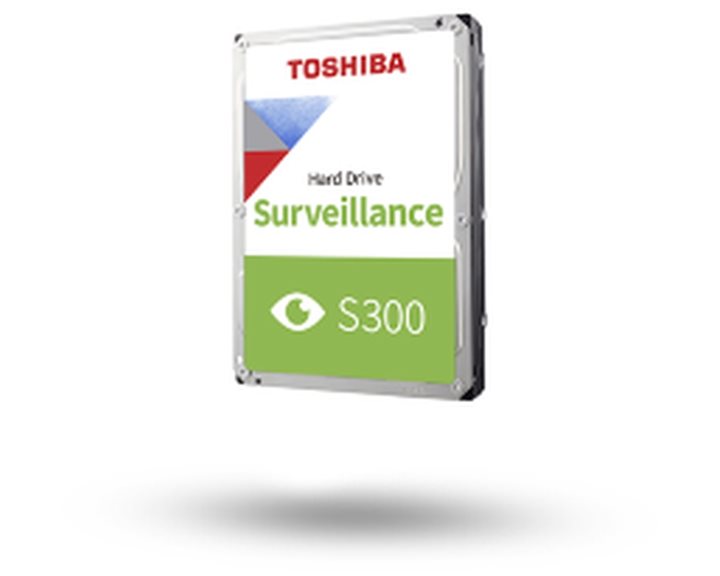 TOSHIBA HDD 3,5" 4TB S300 HDWT840UZSVA, SATA3, 5400RPM, CACHE 256MB, BULK, 3YW.