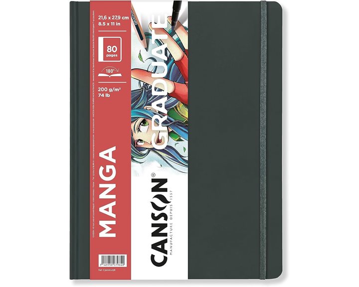 Graduate Canson Manga Book 200gr 21.6x27.cm 80pages