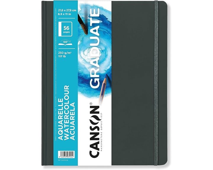 Graduate Canson Aκουαρέλα  250gr 21.6x27.9cm 56pages