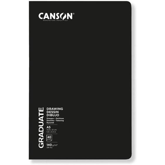 Graduate Canson Booklet A5 140gr 40 pages