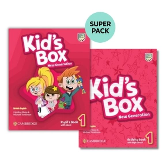 KIDS BOX NEW GENERATION 1 SUPER PACK (SB + WB)