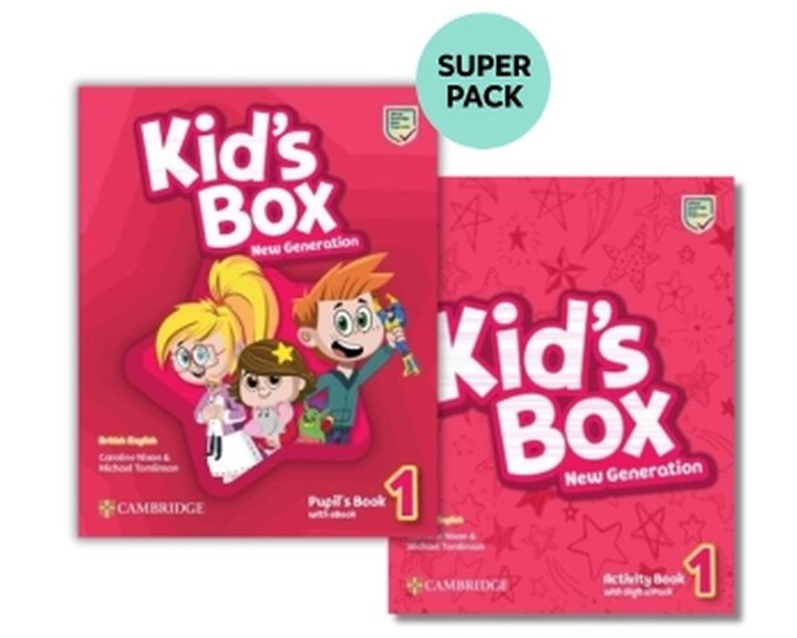KIDS BOX NEW GENERATION 1 SUPER PACK (SB + WB)