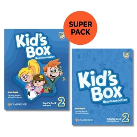KIDS BOX NEW GENERATION 2 SUPER PACK (SB + WB)