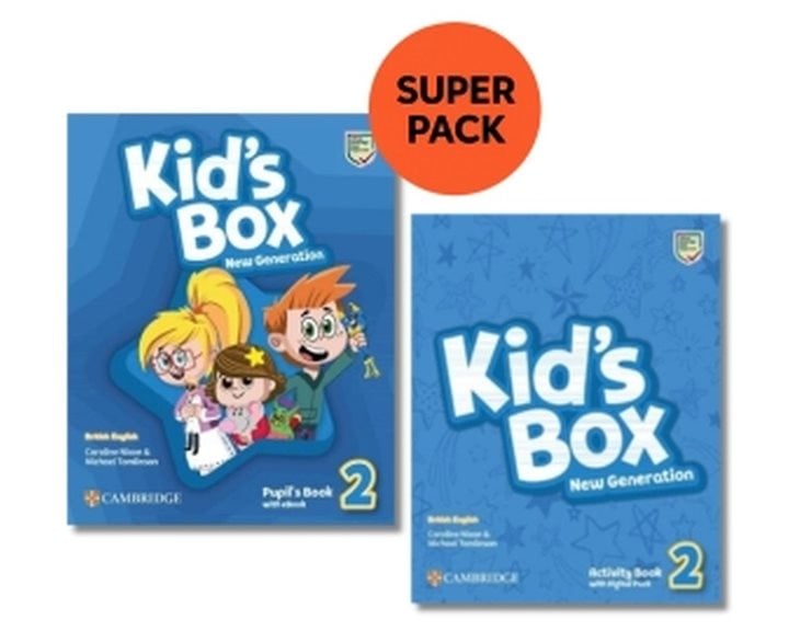 KIDS BOX NEW GENERATION 2 SUPER PACK (SB + WB)
