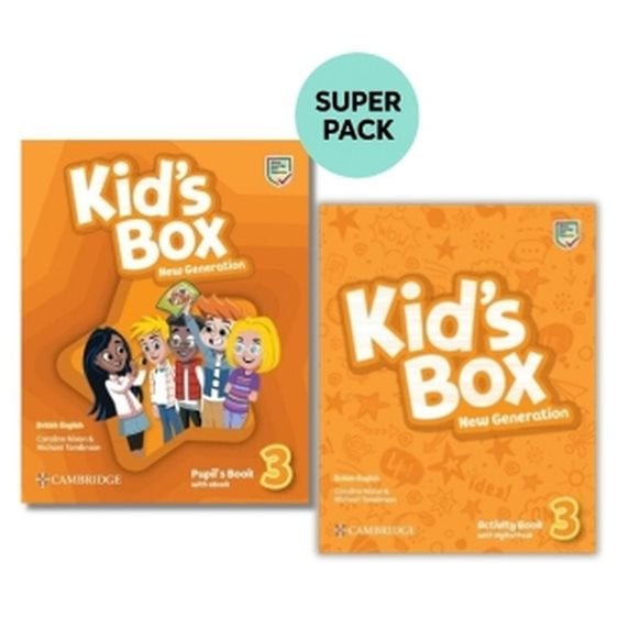 KIDS BOX NEW GENERATION 3 SUPER PACK (SB + WB)