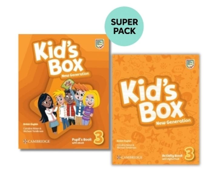 KIDS BOX NEW GENERATION 3 SUPER PACK (SB + WB)