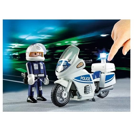 Playmobil Αστυνομική Μοτοσικλέτα 5185