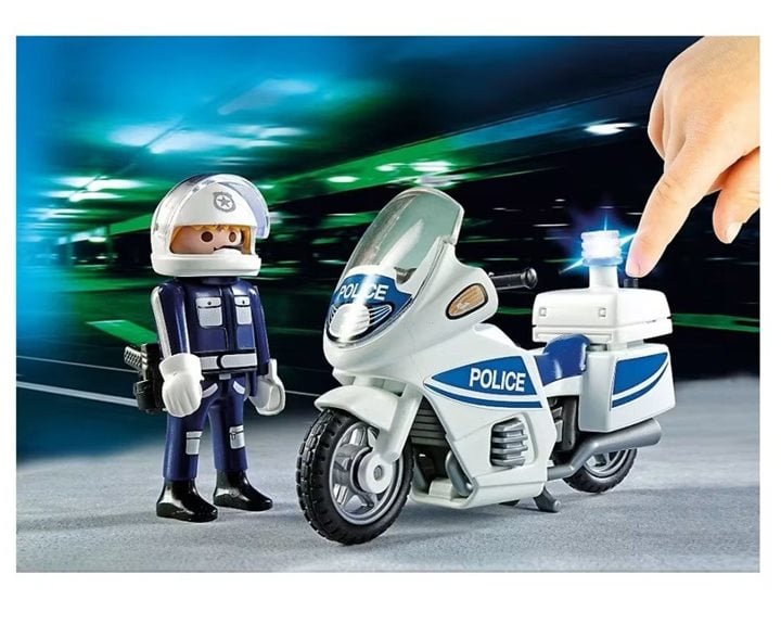 Playmobil Αστυνομική Μοτοσικλέτα 5185