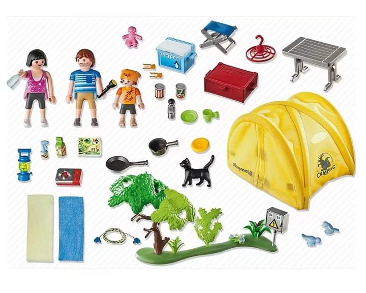 Playmobil Οικογενειακή Σκηνή 5435