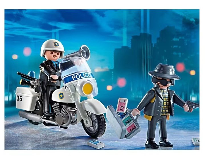 Playmobil Βαλιτσάκι Αστυνομία 5891