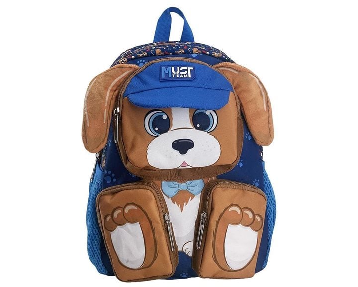 Τσάντα Πλάτης Νηπίου Must Team 24χ10χ33εκ. 2Θήκες Little Dog 000587309