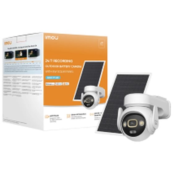 IMOU IP CAMERA AOV PT 4K KIT 4G (With SIM) & WIFI IPC-SA7E-T-8M1T3/FSP008, OUTDOOR, BATTERY 15.000 mAh, SOLAR PANEL, 1/3'' 8MP CMOS, H.265, DIGITAL ZOOM, NIGHT VISION 20M, IP65, MICRO SD SLOT, PTZ, MIC & SPEAKER, 2-WAY TALK, SPOTLIGHT & SIR