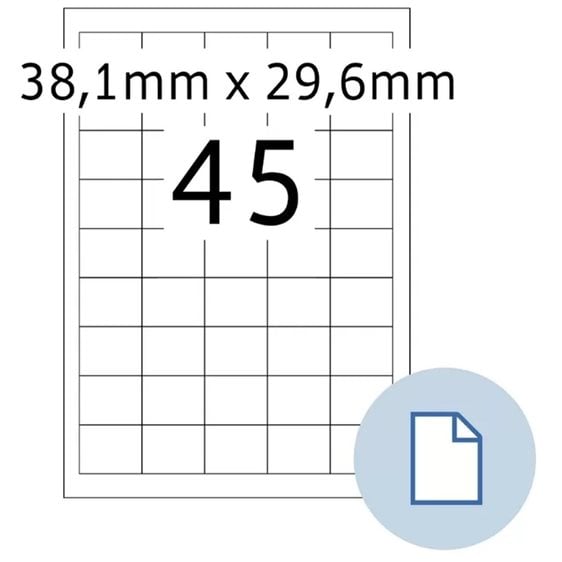 Ετικέτα Φωτ/κού TopStick Α4 8778 30.1 x 29.6 100φ