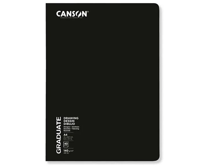 Graduate Canson Booklet A4 140gr 40 pages
