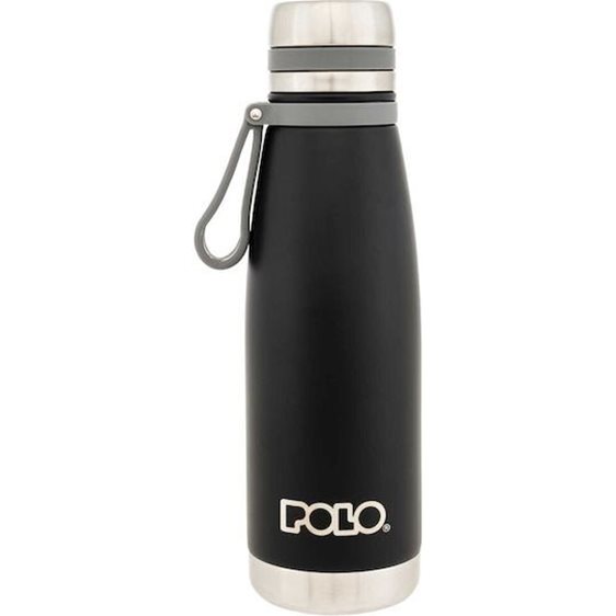 Polo Θερμός INOX 650ml Black 949009-2000