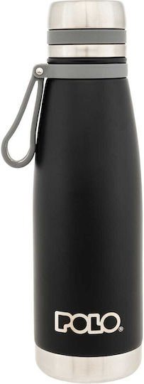 Polo Θερμός INOX 650ml Black 949009-2000