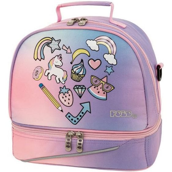 Polo Τσαντάκι Φαγητό Ισοθερμικό Lunch Bug Kid's Fun II Unicorn 971003-8420