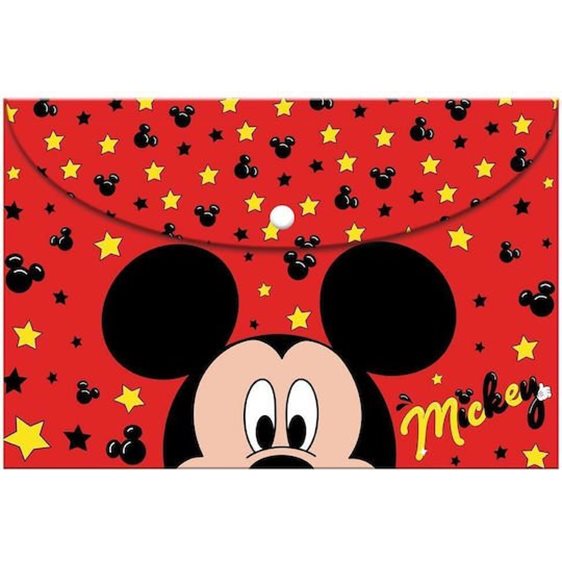 Φάκελος με Κουμπί Must Α4 Mickey 000564916