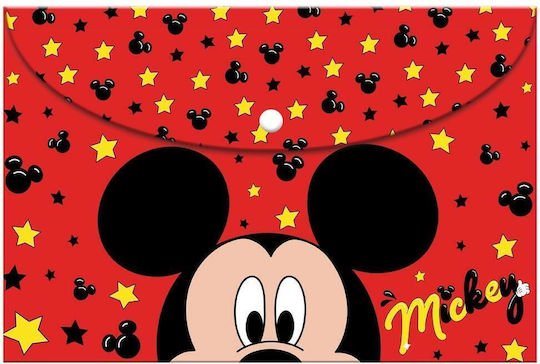 Φάκελος με Κουμπί Must Α4 Mickey 000564916