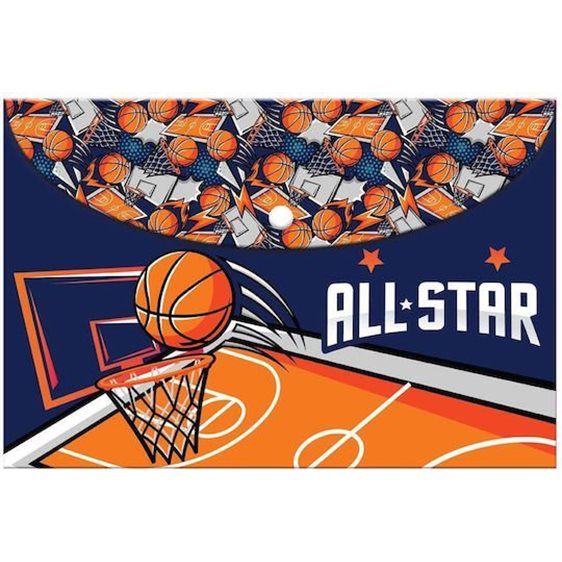 Φάκελος με Κουμπί Must Α4 Basketball 000586503