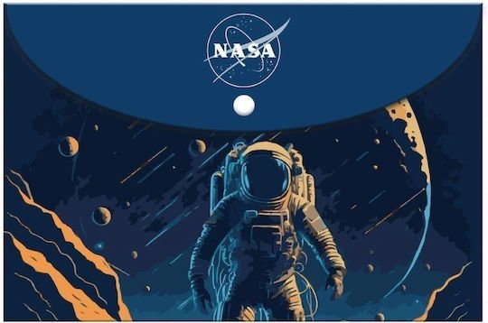 Φάκελος με Κουμπί Must Α4 NASA 000486105