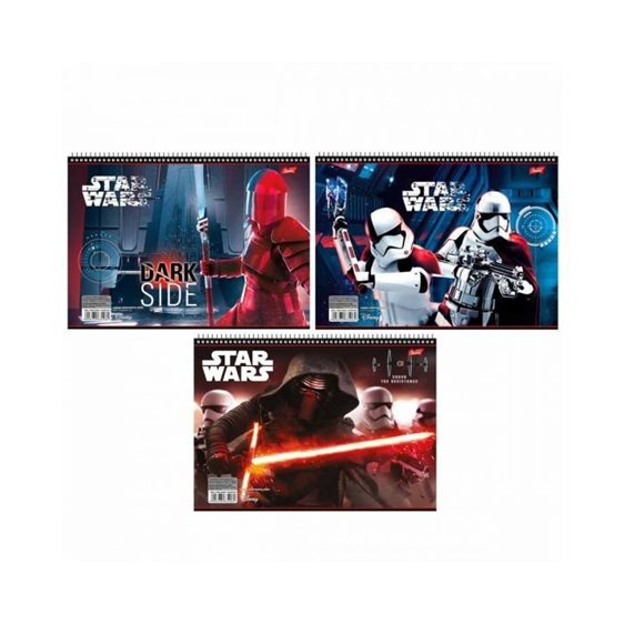 Μπλόκ Ζωγραφικής Salko 23X32 Νο20 40φ. Star Wars