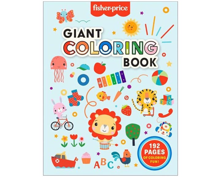 GIANT COLORING BOOK- FISHER PRICE