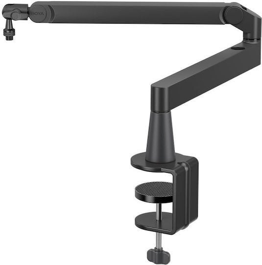 BOYA Mic Arm - Boom Arm stable Dual-Arm - 360 base rotation, damping, supports 2kg, 1/4 2/8 5/8
