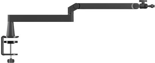 BOYA Mic Arm - Boom Arm stable Dual-Arm - 360 base rotation, damping, supports 2kg, 1/4 2/8 5/8