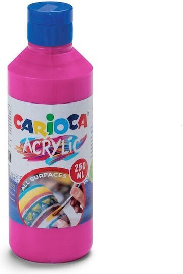 Carioca Ακρυλική Τέμπερα 250ml MAGENTA