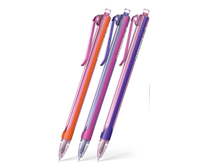 Στυλό ErichKrause Ballpoint Nymph Matic Caribbean Sunset 0.7mm Blue 61087