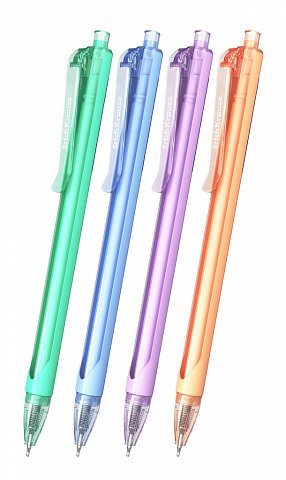 Στυλό ErichKrause Ballpoint Nymph Matic Pastel Bloom 0.7mm Blue 61088