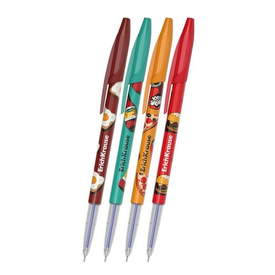 Στυλό ErichKrause Ballpoint Slender Cheat Meal 0.7mm Blue 65470