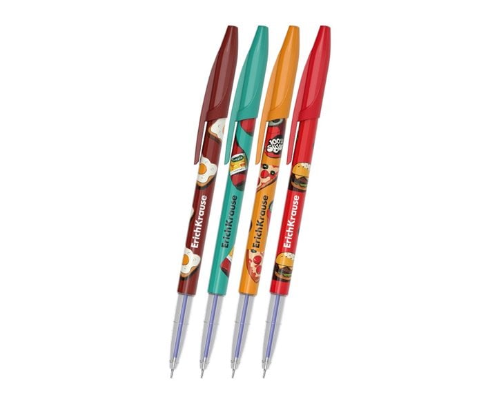 Στυλό ErichKrause Ballpoint Slender Cheat Meal 0.7mm Blue 65470