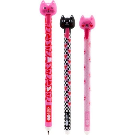 Στυλό Erase Gel Happy Color Love Cats