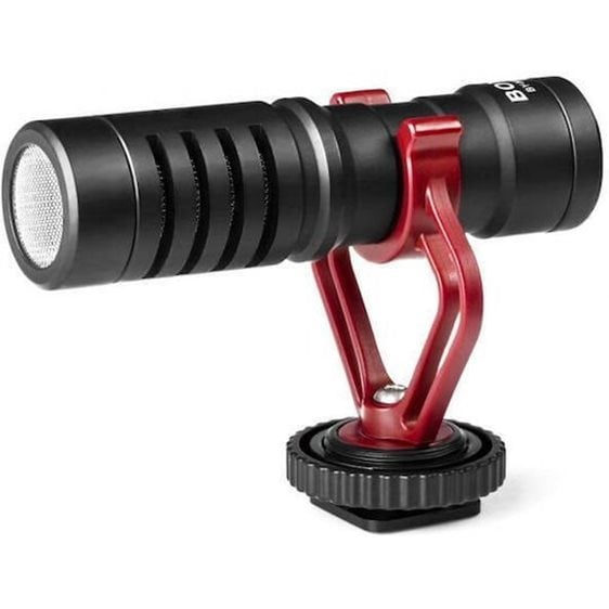 BOYA BY-MM1 AI - On Camera Shotgun Mic with AI Noise Cancellation, APP, EQ, 3,5mm/USB-C