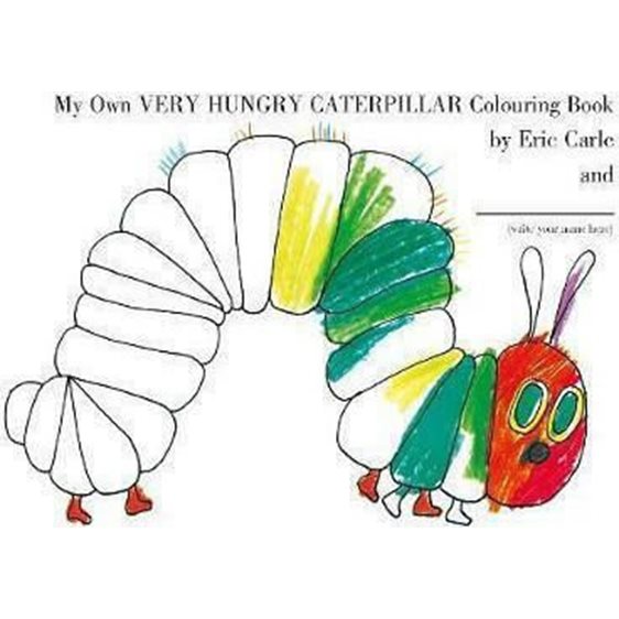 MY OWN VERY HUNGRY CATERPILLAR COLOURING BOOK PB