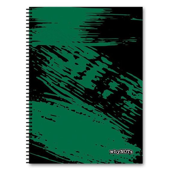 Whynote Τετράδιο Σπιράλ Α4 4θεμ.120φυλ. Abstract